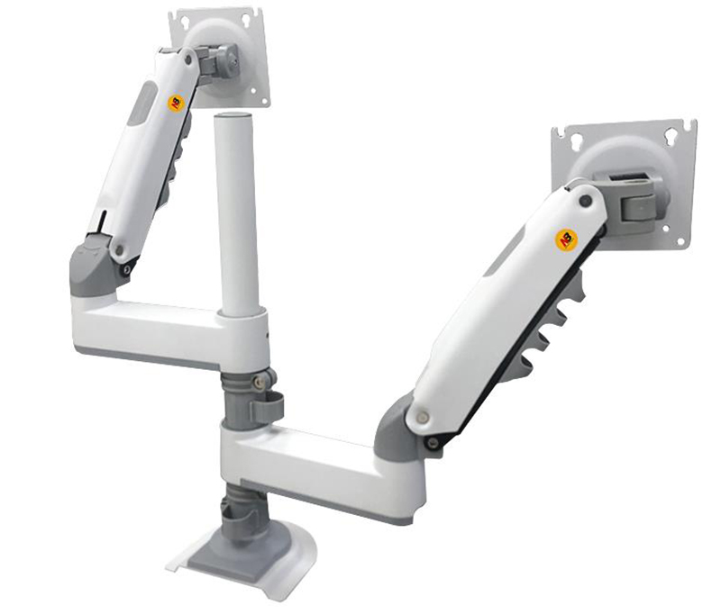 Dual Monitor Arm - NB New H180 Full Motion 17'-27'