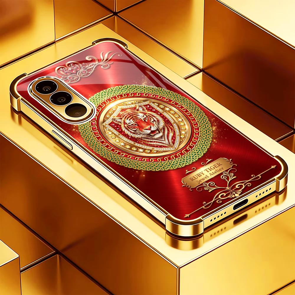 Tiger Head Classic Red Pattern - Pc Case Tempered Glass review and price