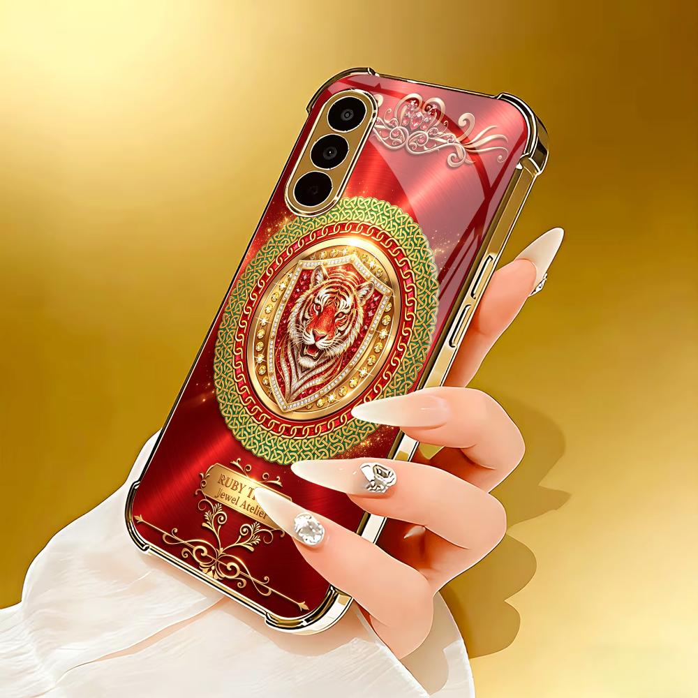 Tiger Head Classic Red Pattern - Pc Case Tempered Glass review and price