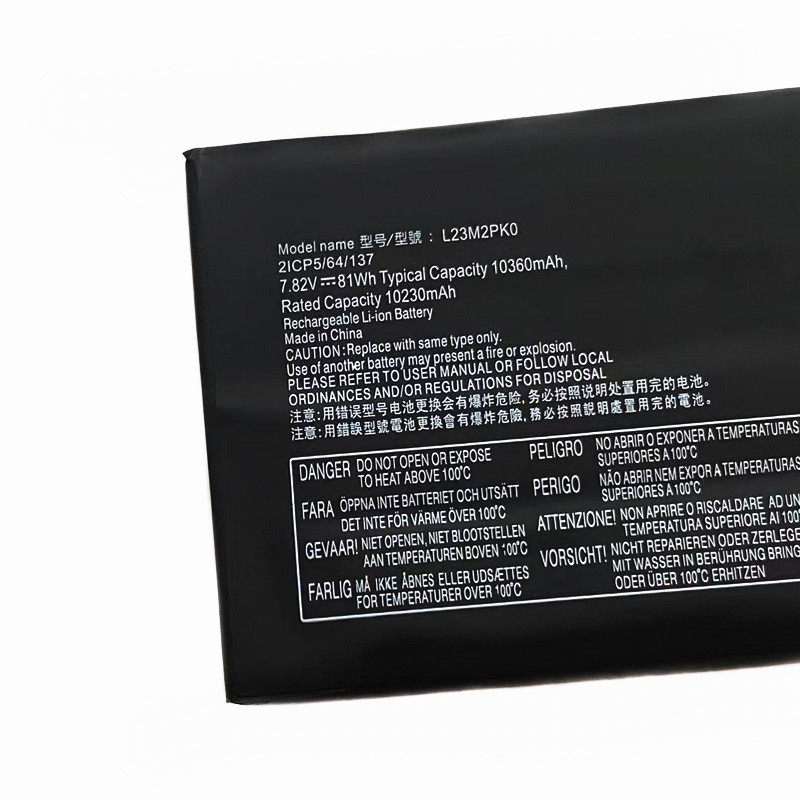 81WH Capacity L23M2PK0 Battery - Pc Gaming Lenovo Legion review and price