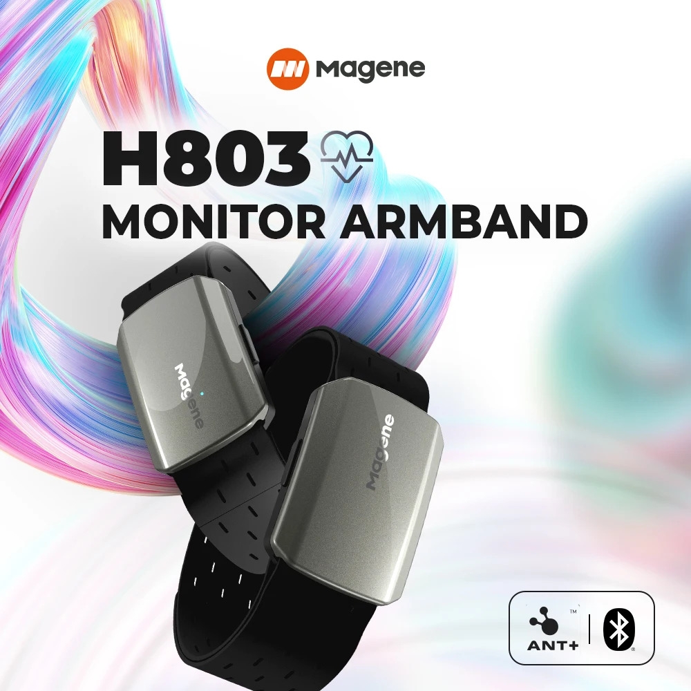 Magene H803 Heart Rate Armband - Dual Monitor Arm review and price