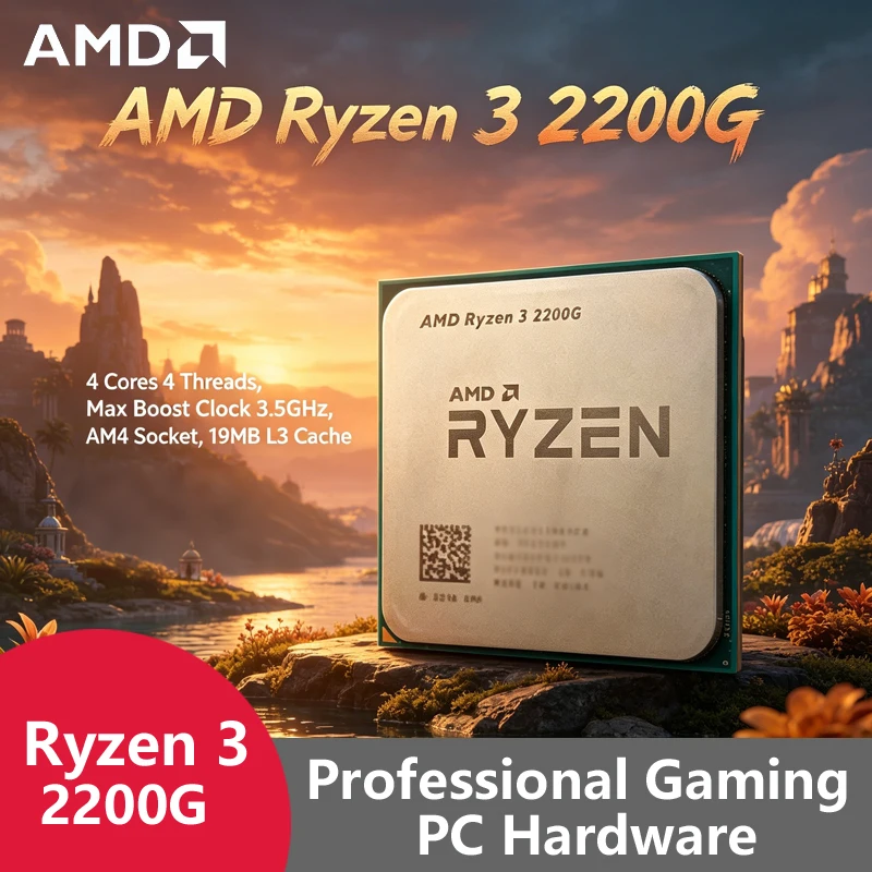 AMD Ryzen 3 2200G AM4 Budget A - Pc Gaming Entry review and price