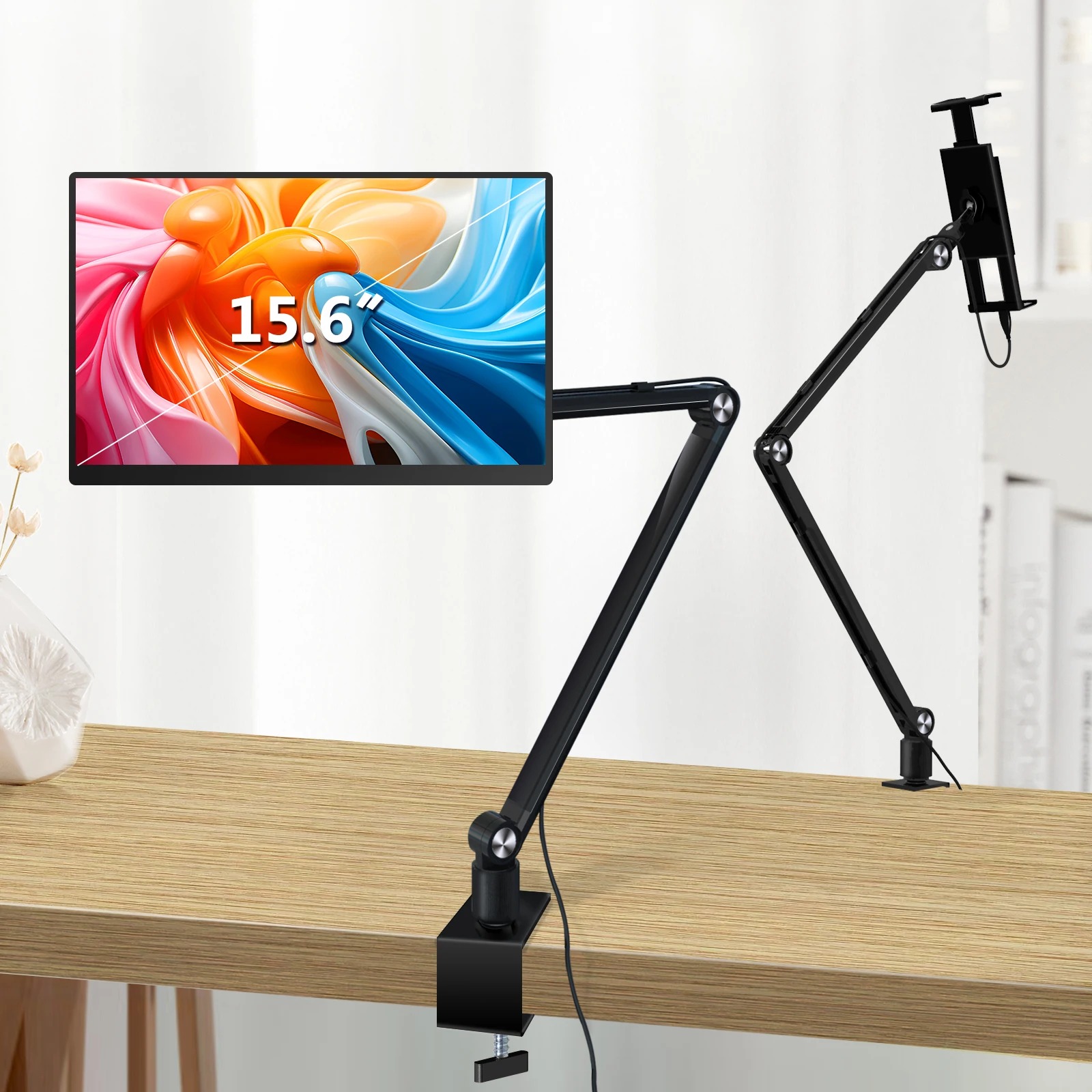 2025 Tablet Stand Holder for I - Dual Monitor Arm review and price