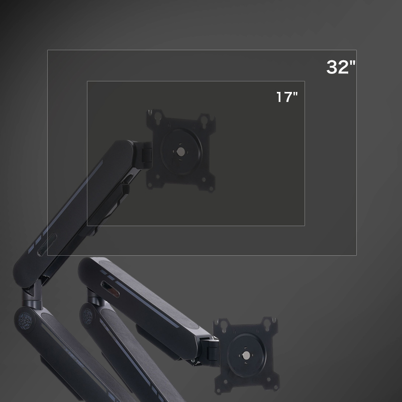 New Arrival Gas Spring Desk Mo - Dual Monitor Arm review and price