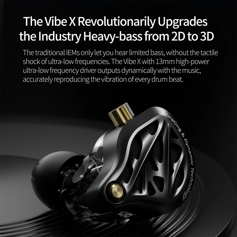 KZ Vibe X Earphone Low Frequen - Gaming Headset review and price