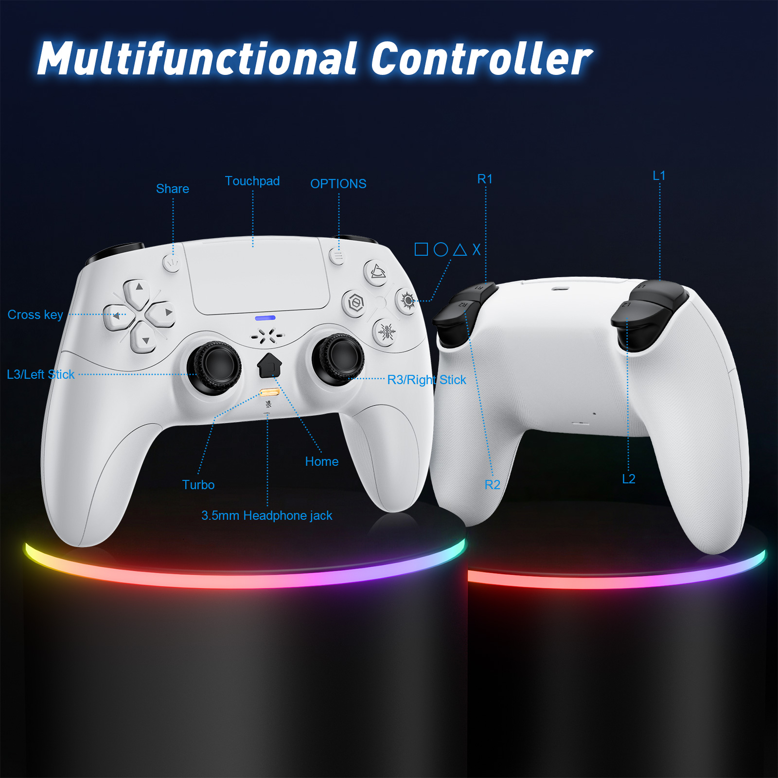 Wireless Gamepad For Playstati - Pc Gaming Ps5 review and price