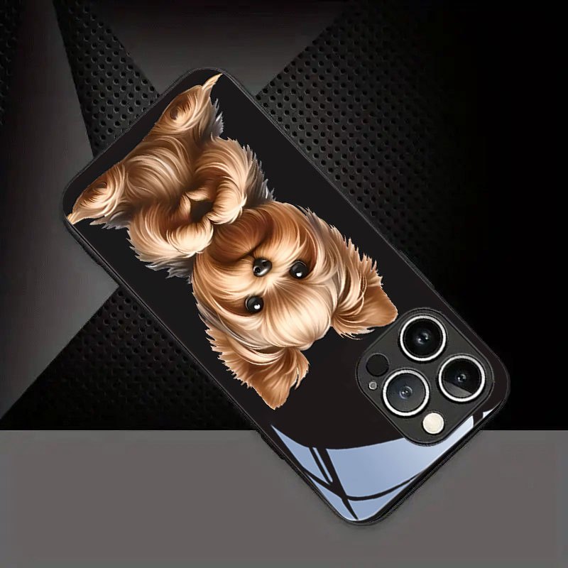 Heartbeat Yorkshire Terrier pa - Pc Case Tempered Glass review and price
