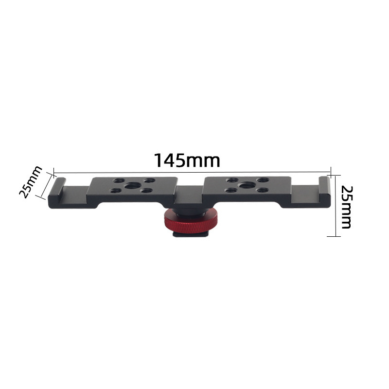 Aluminum Cold Shoe Mount Brack - Dual Monitor Arm review and price