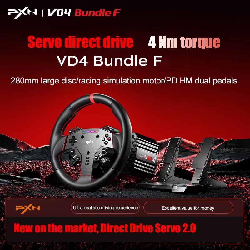 PXN V4D Bundle Racing Wheel 4N - Pc Gaming Entry review and price