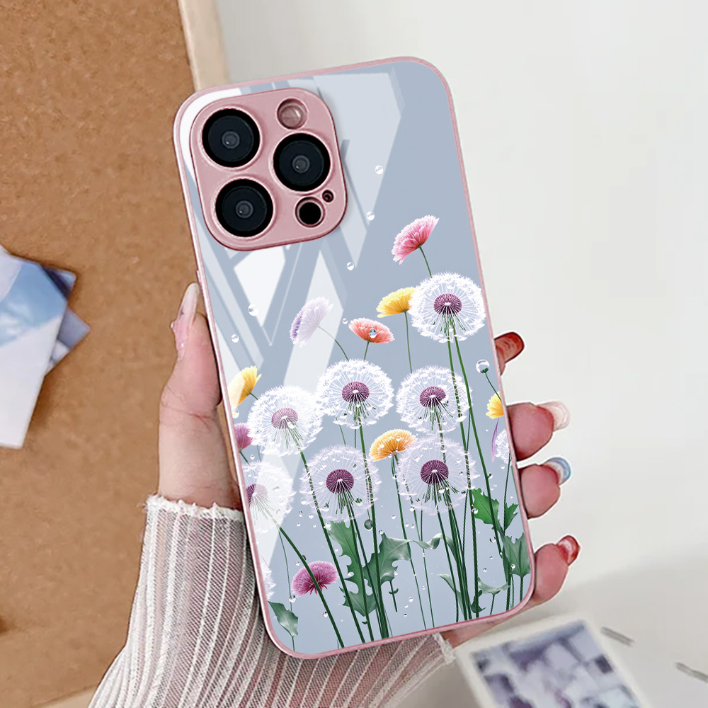 Lotus Flower Phone Case For iP - Pc Case Tempered Glass review and price