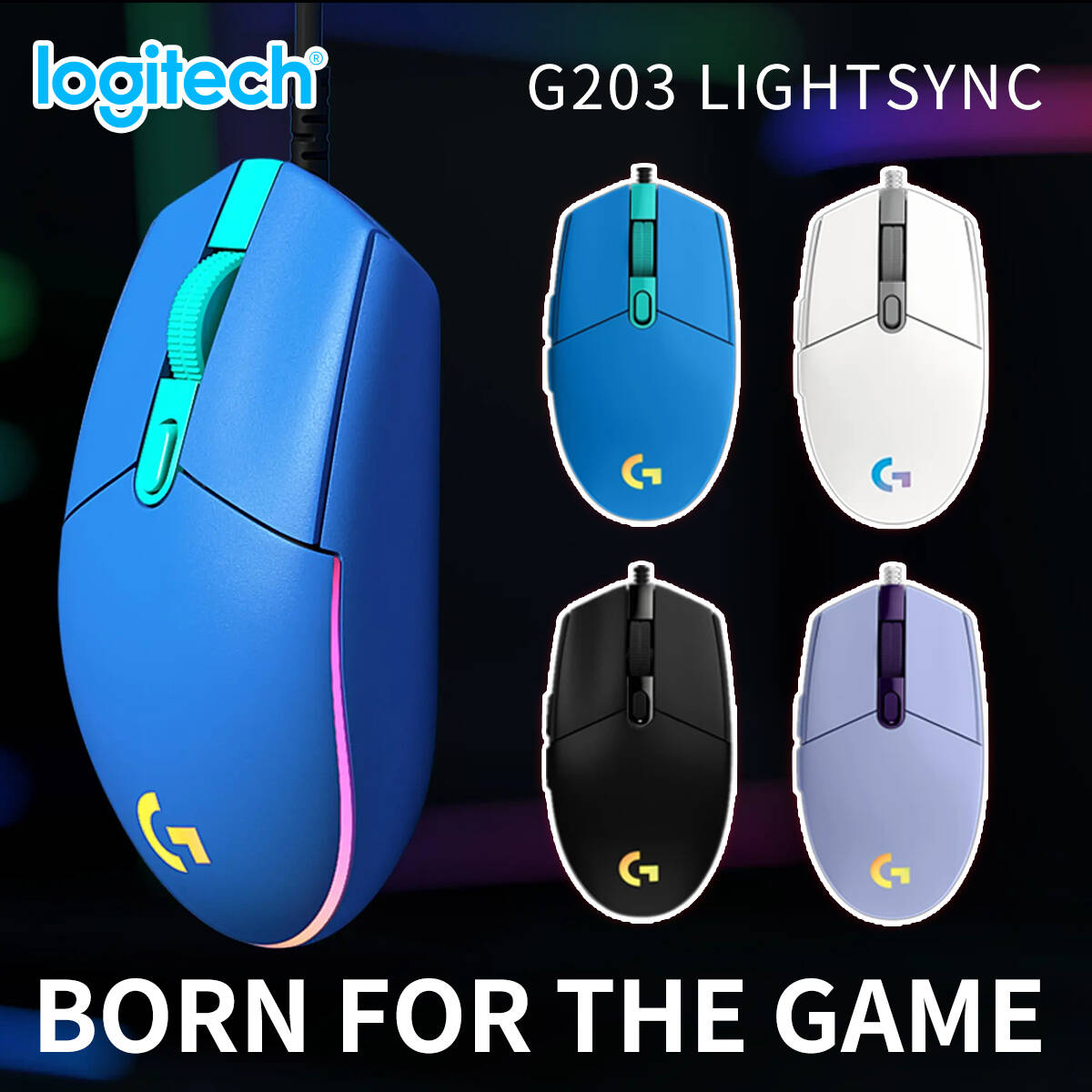Logitech G203 Wired Gaming Mou - Pc Gaming Entry review and price