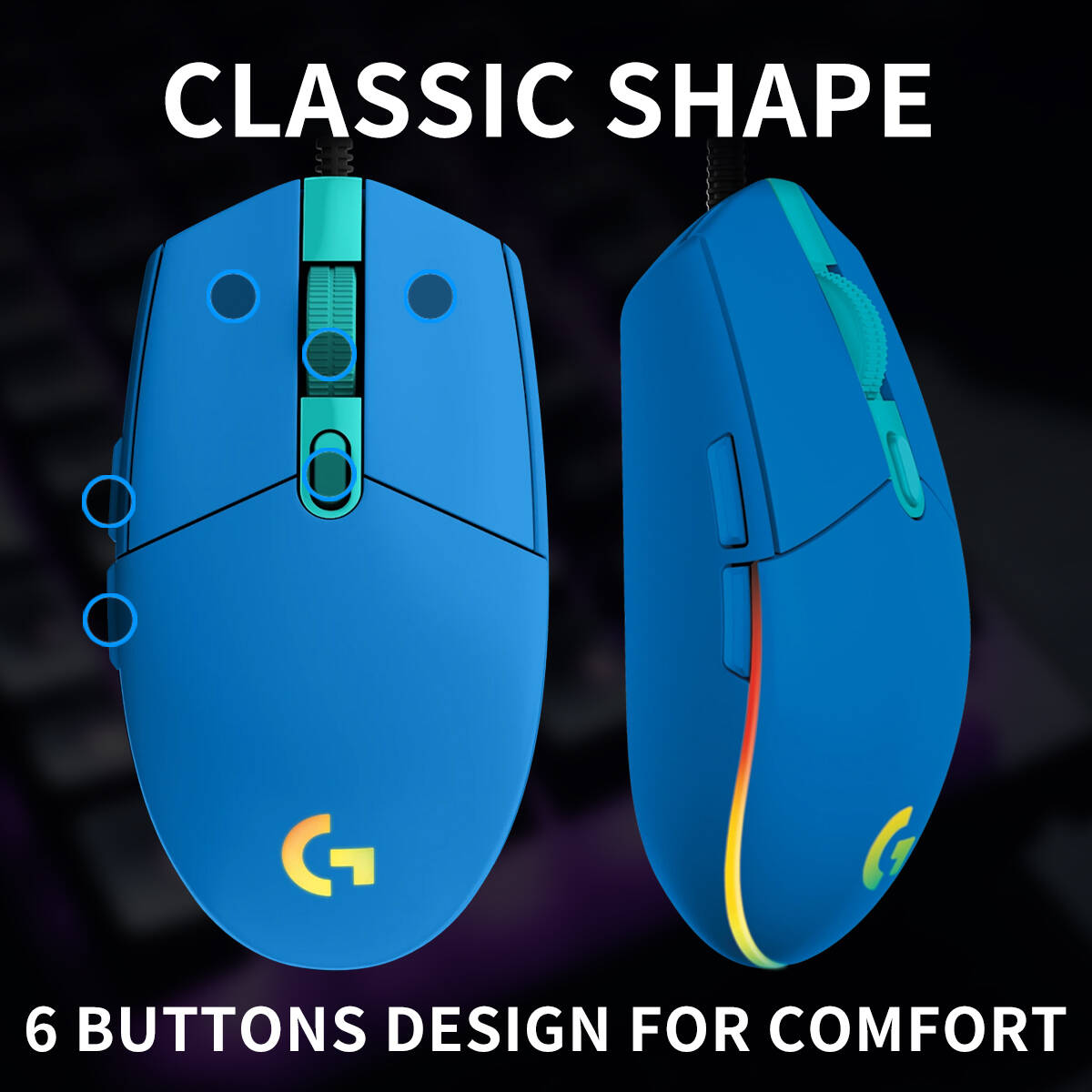 Logitech G203 Wired Gaming Mou - Pc Gaming Entry review and price