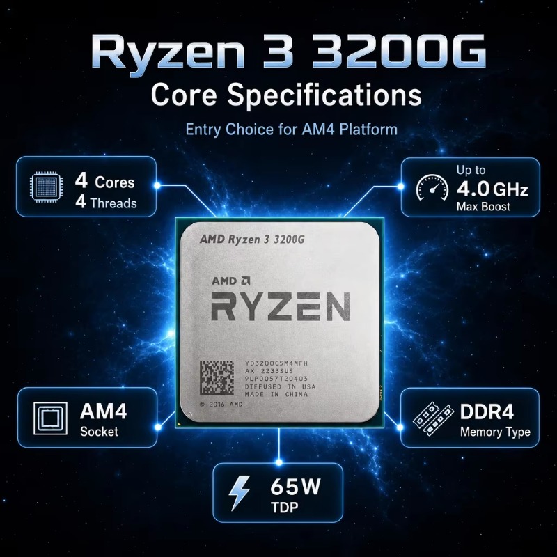 Entry Level Desktop APU 4 Core - Pc Gaming Entry review and price